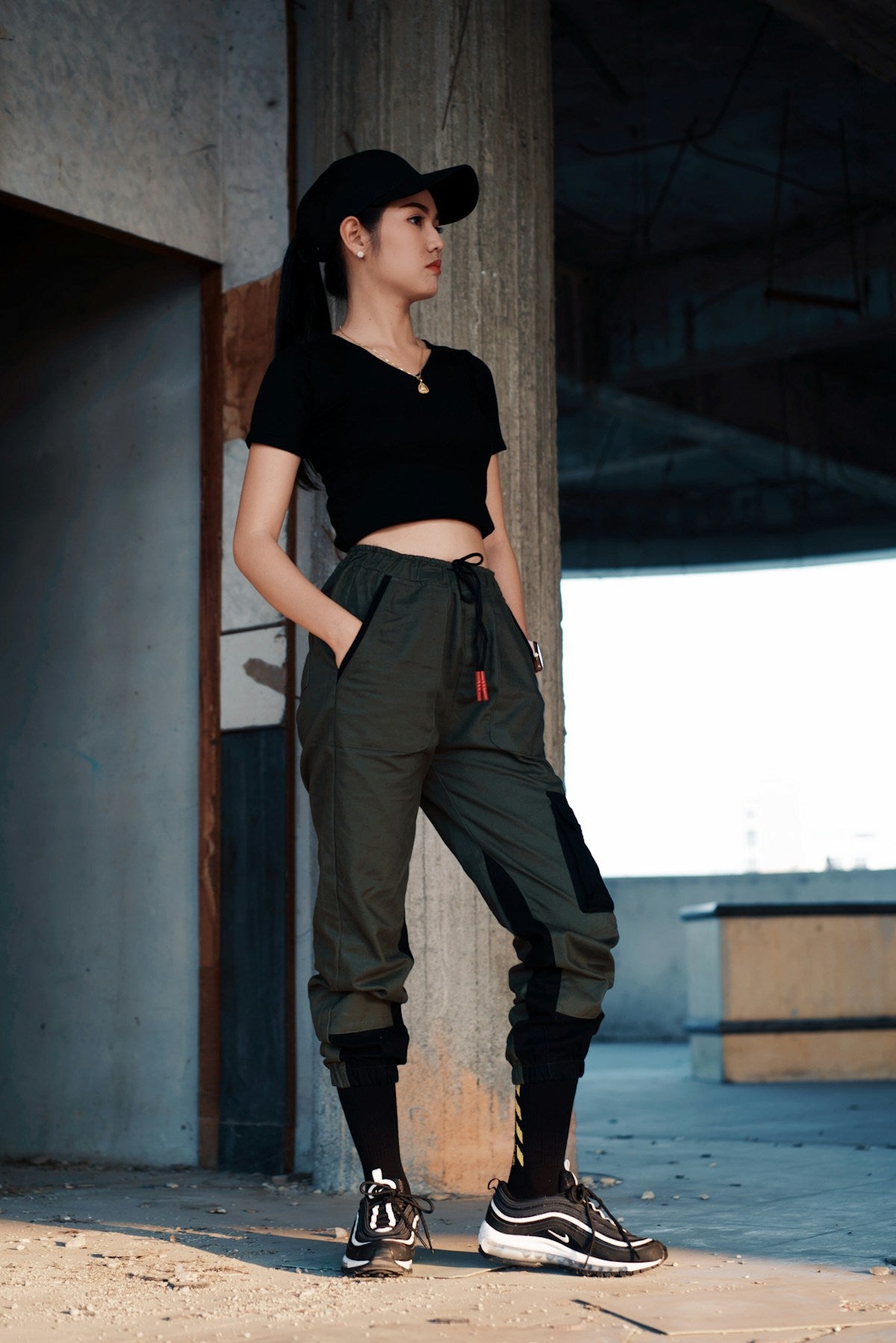 Man wearing casual joggers
